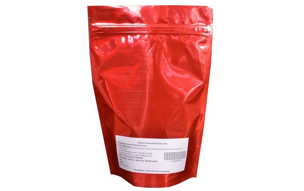 R R Agro Foods Organic Chamomile Flower Tea    Pack  100 grams